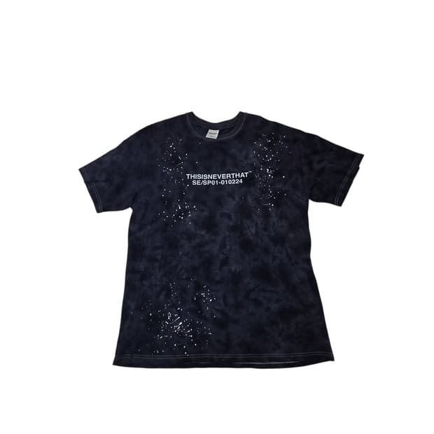 Thisisneverthat 디스이즈네버댓 타이다이 페인팅 반팔티