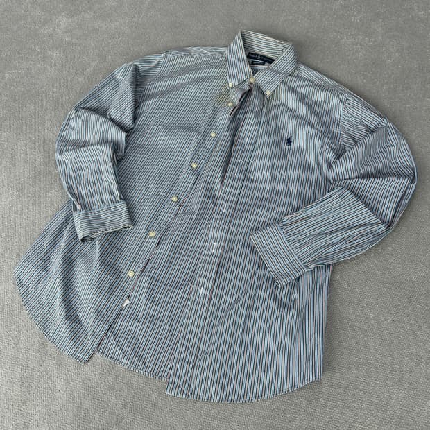랄프로렌 스트라이프 셔츠 