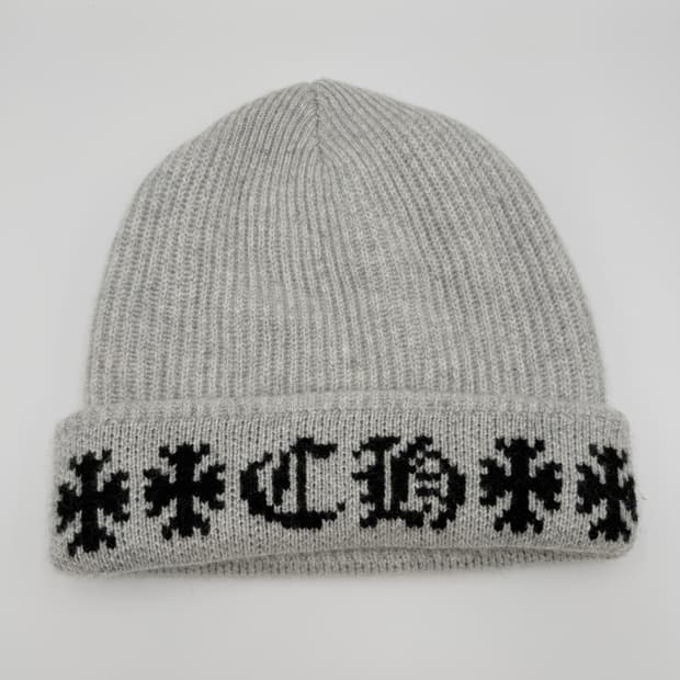 크롬하츠 캐시미어 비니  빅대디 그레이