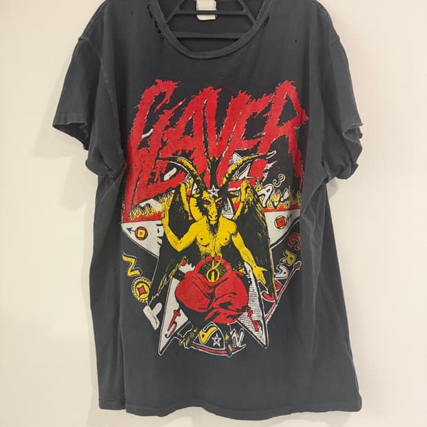 메이드원 MadeWorn Slayer 락밴드 티셔츠
