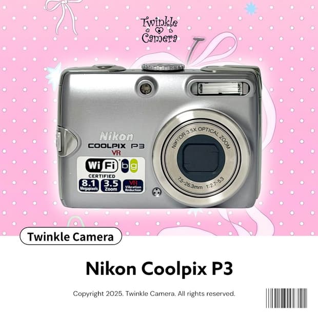 (희귀⚡️) Nikon 니콘 쿨픽스 P3