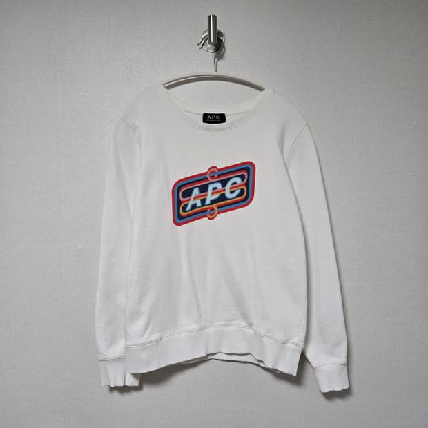 아페쎄 코튼 스웻셔츠 / 여성 맨투맨/ 여자 맨투맨 