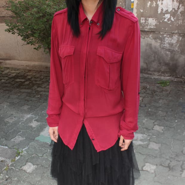Isabel Marant Etoile Epaulet Blouse