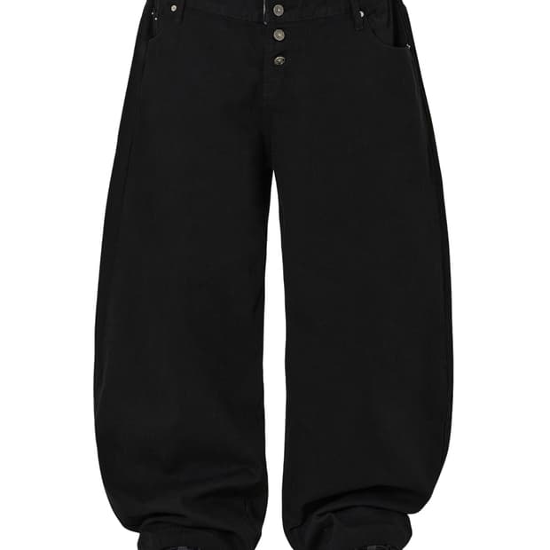 오와이 새깅데님팬츠