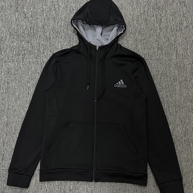 아디다스 기모 후드집업 95