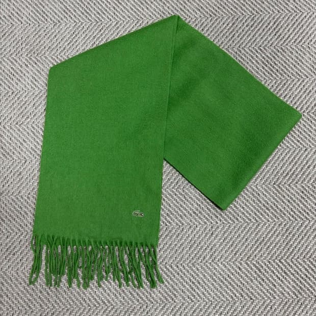 라코스테 울 머플러 v1515