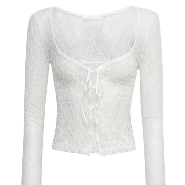 쓰리타임즈 로맨틱 레이스 가디건 romantic lace cardigan