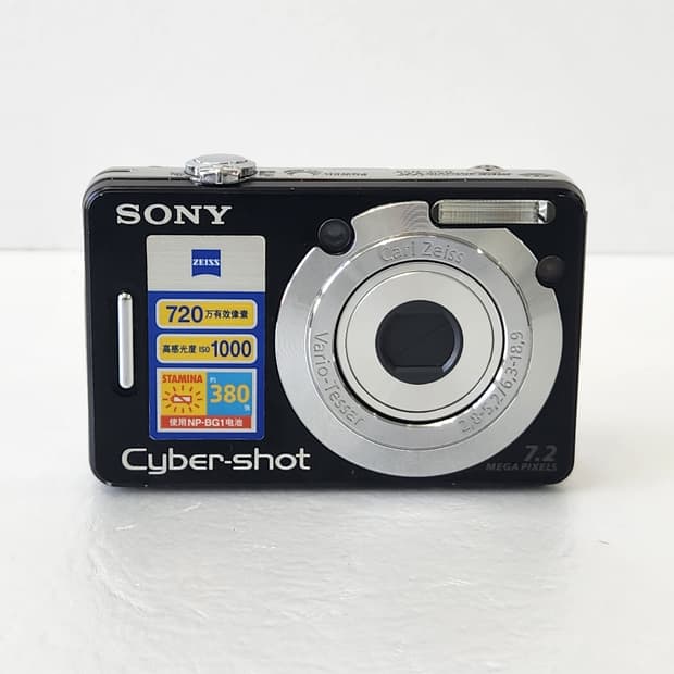 소니 사이버샷 DSC-W55 디카 카메라 저화소 아이브레이