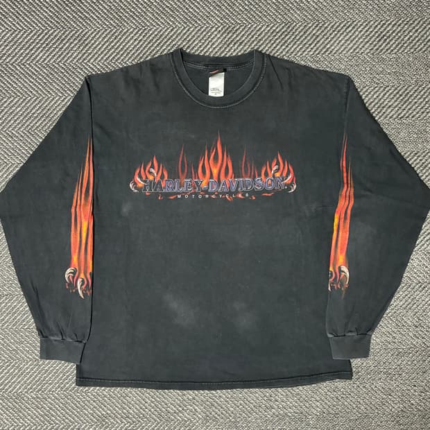 XL) 00's Harley Davidson long sleeve