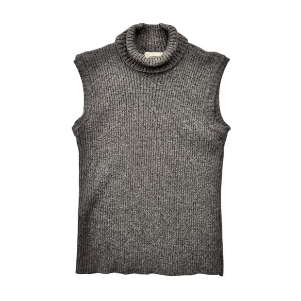 Agnes B 아네스베 터틀넥 베스트 차콜