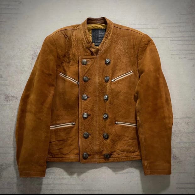 80‘s Marithe Francois Girbaud 레더 자켓