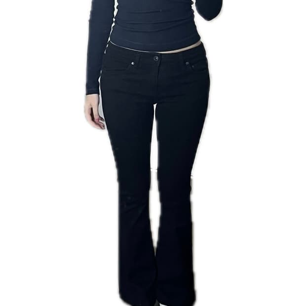 자라 우먼 프리미엄 로우라이즈 부츠컷 데님