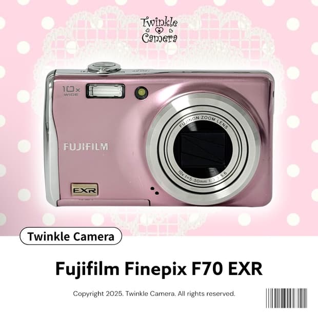 (아일릿&키키하음) Fujifilm 후지필름 파인픽스 F70 EXR