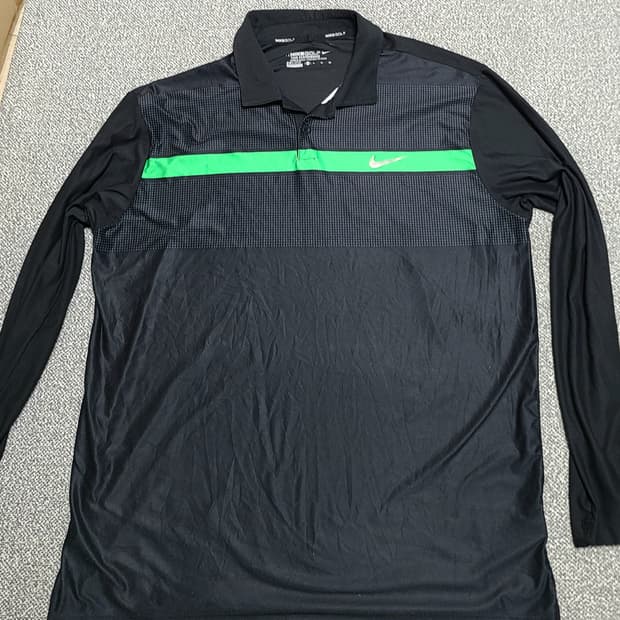 나이키 골프 남성 긴팔 폴로티 XL