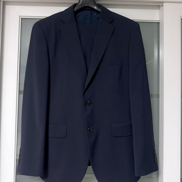 코오롱 브렌우드 정장 수트 셋업 네이비 (100/82)