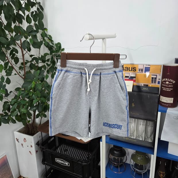 아이스비스킷 키즈 스웻 쇼츠 130