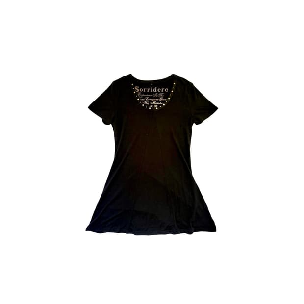 (Sorridere)Stud point black onepiece