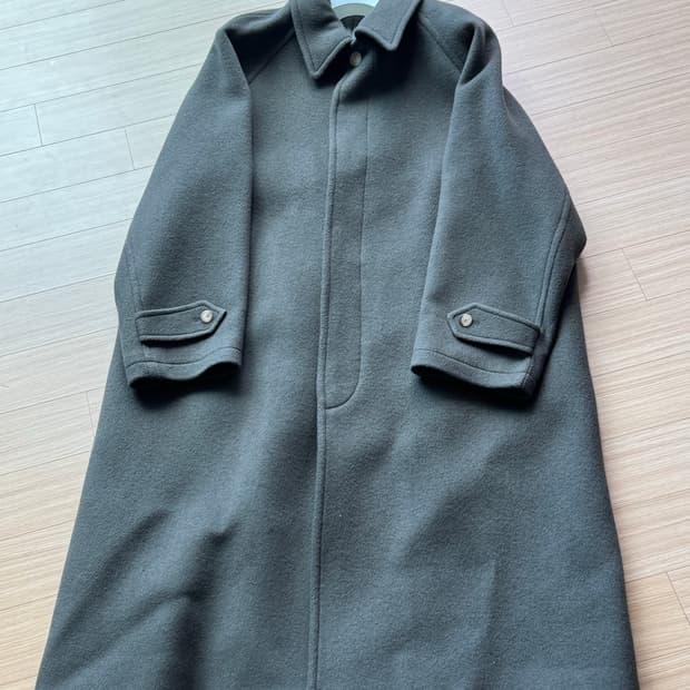 브라운야드 21fw 발마칸 코트 올리브그레이 3