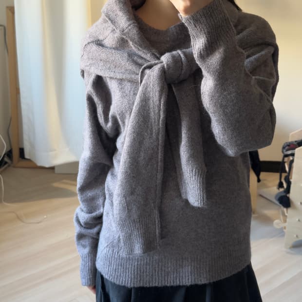 [OFUON] 2way knit_ dead stock