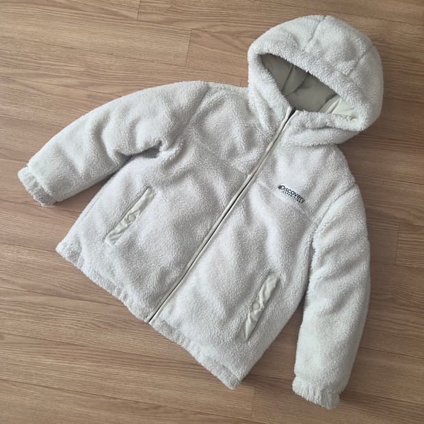 디스커버리 키즈 후리스/패딩 리버시블 패딩 140