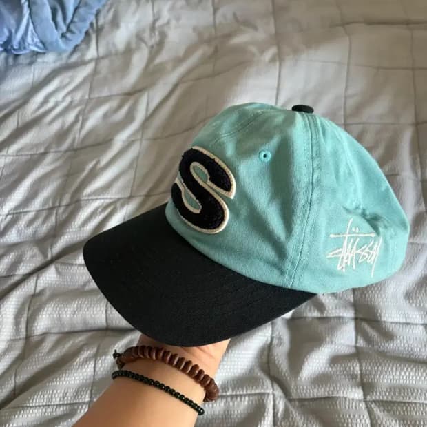 스투시 셔닐 S 로우 프로 캡 틸 볼캡