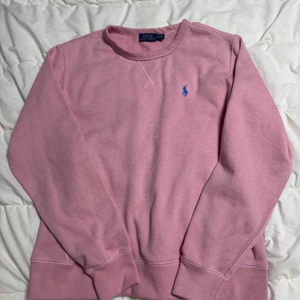 폴로 기모 맨투맨