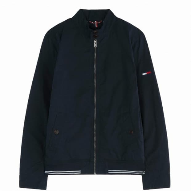 TOMMY HILFIGER 타미힐피거 베이직 솔리드 자켓 네이비