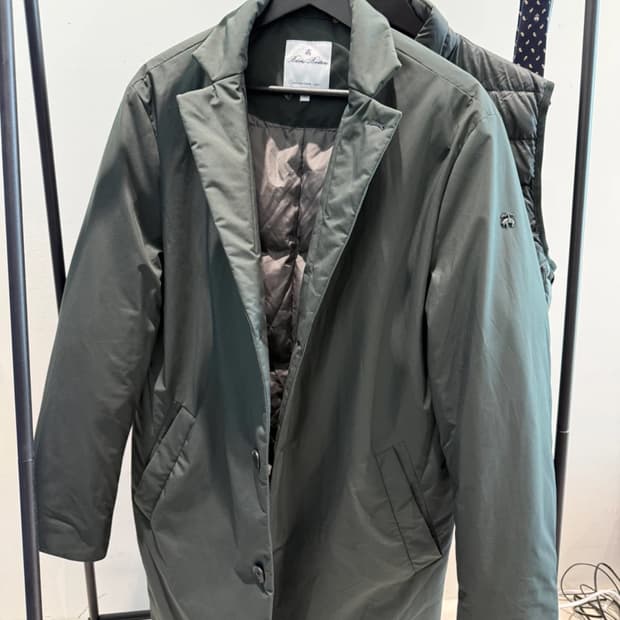 브룩스브라더스 패딩 - 카키색 2피스