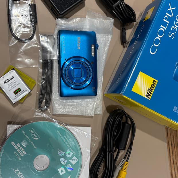 신품/니콘 쿨픽스/에스파디카/S3600/s3500/s3700  빈