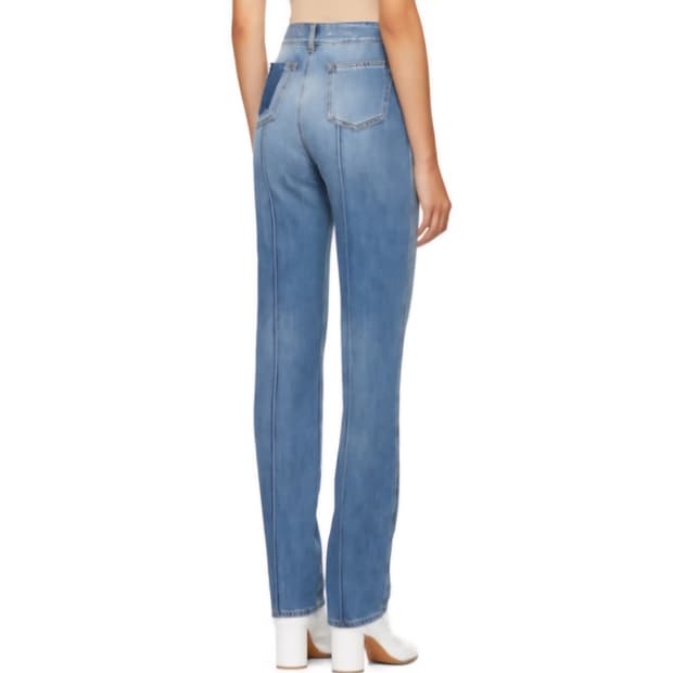 메종마르지엘라 디테일 데님팬츠 / 여성바지