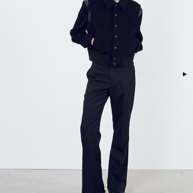 미시착새상품 토니웩 레더 크롭 자켓 봄버 자켓 바시티 자켓 L사이즈