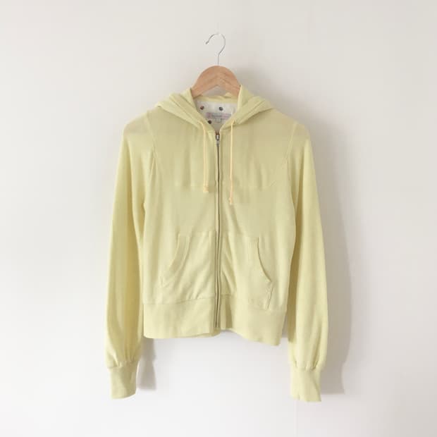 terry zip up hoodie