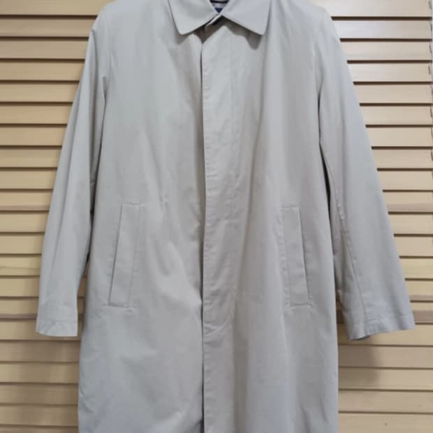 브룩스브라더스 남성트렌치코트
