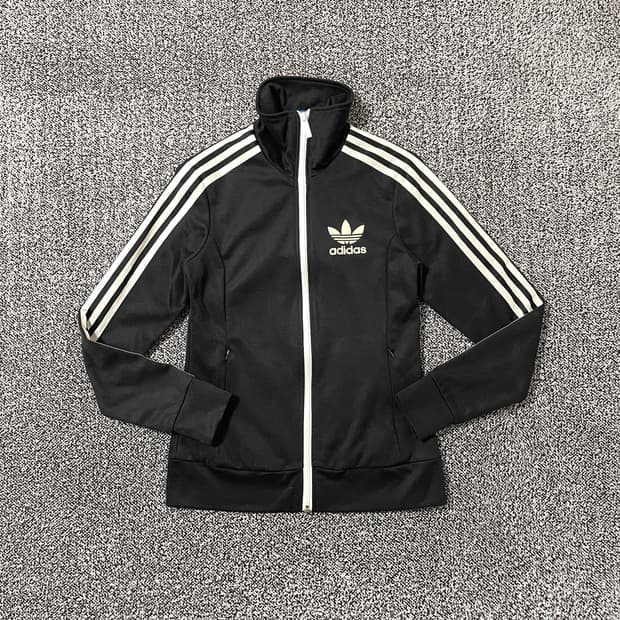 빈티지9. 아디다스 져지 딥차콜 유로파 딱붙핏 트랙탑 자켓 점퍼
