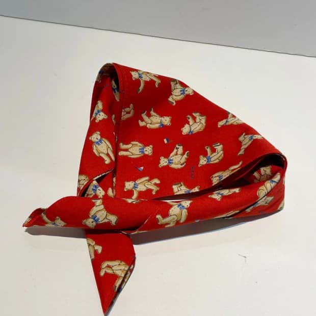 Selected 00's 재팬 베어 쁘띠 손수건 A1373