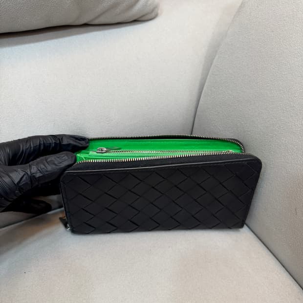 보테가베네타 지퍼 어라운드 장지갑
