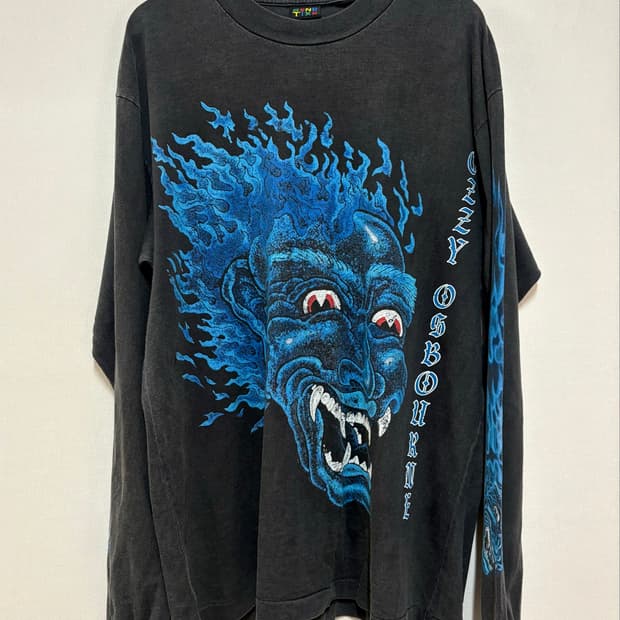 [M] 90's 오지 오스본 부트렉 롱슬리브