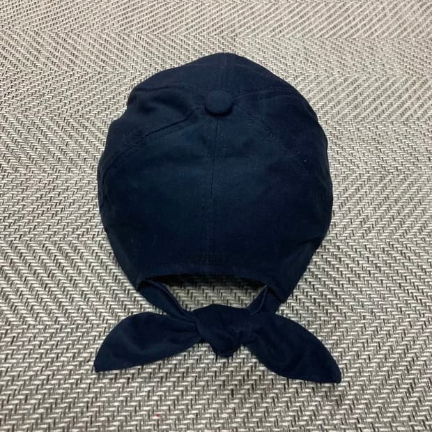 KUHO 리본 네이비 볼캡