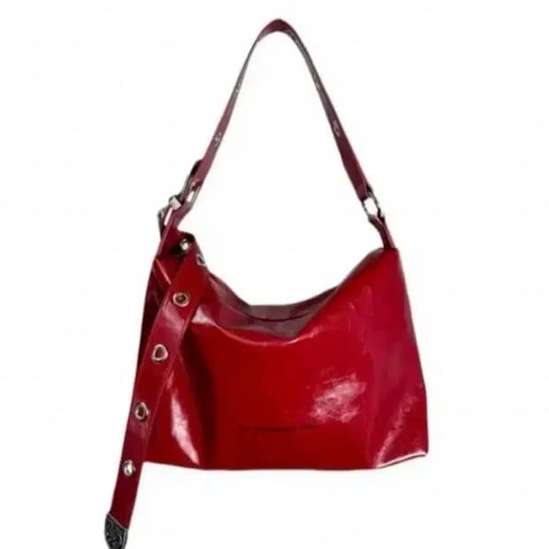 더미스테리어스호텔 롱스트랩 웨스턴 호보백