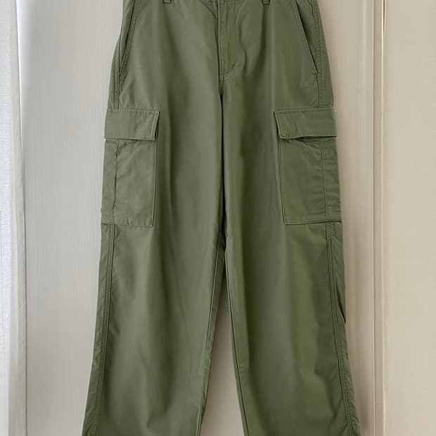 유니클로 카고 팬츠 여성 M / 모리걸 하구미