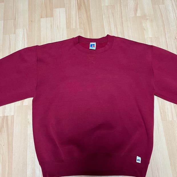 러셀 애슬레틱 90s 빈티지 스웻셔츠 레드 