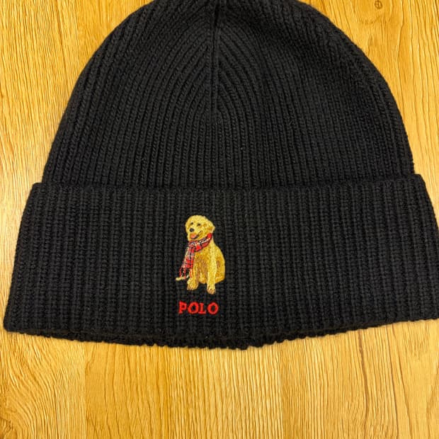 폴로 랄프로렌 골든리트리버 비니