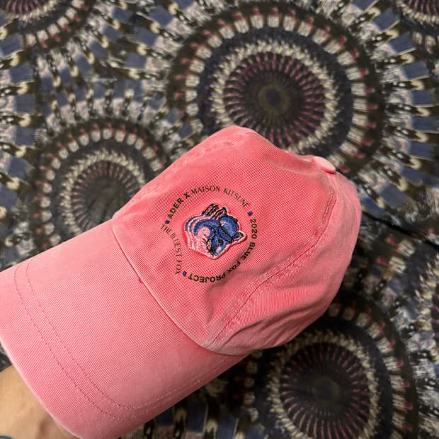 Ader Error X Maison kitsune collabo cap