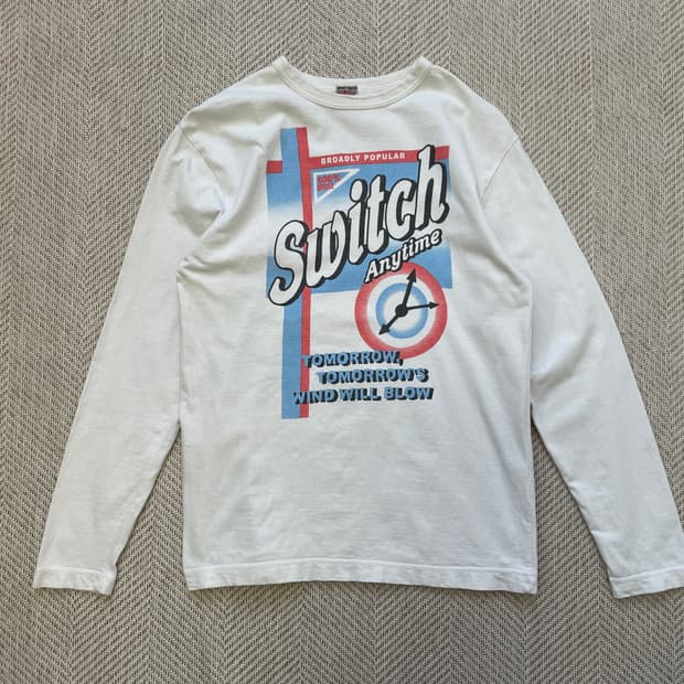 빈티지 swich anytime 롱슬리브