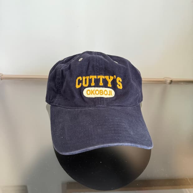 USA CUTTY'S 네이비 빈티지 모자 볼캡 vintage cap