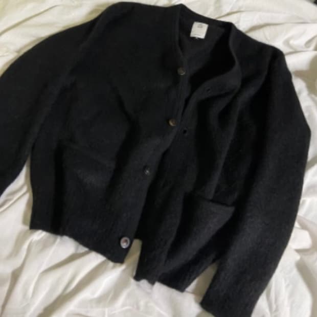 폴리테루 모헤어 가디건 3사이즈