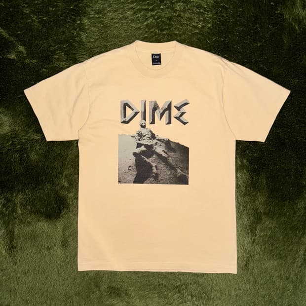 [M] DIME 다임 MADE IN USA 튜블러 티셔츠 베이지
