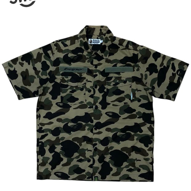 BAPE 1st camo half shirts