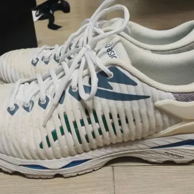 아식스x키코 젤델바2 크림화이트 290