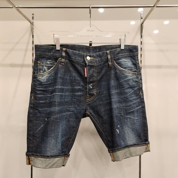 디스퀘어드2 롤업 데님반바지50